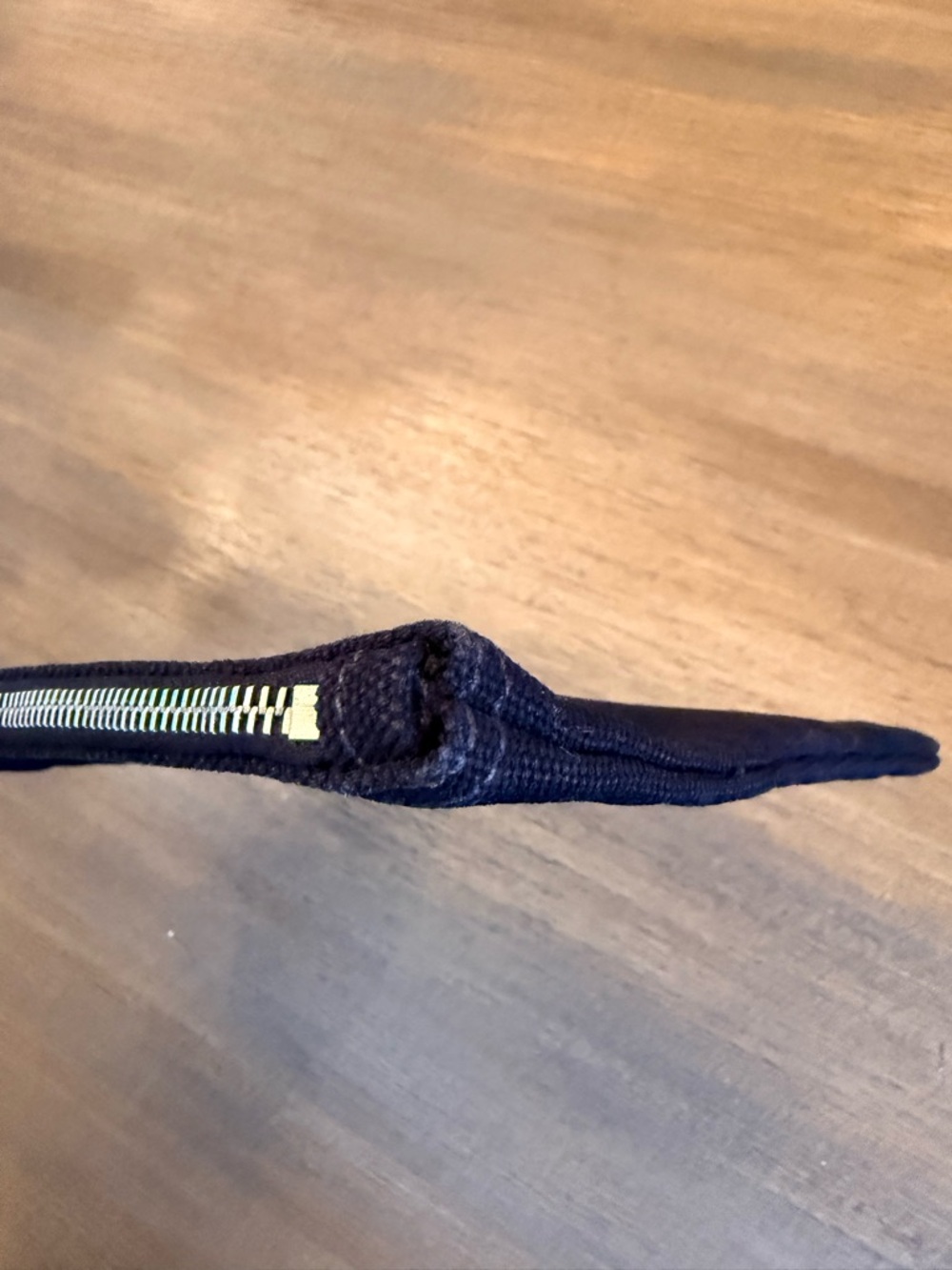 Authentic Black Prada Milano Canvas Zip Accessories Pouch/Clutch/ Cosmetic Bag - Picture 6 of 9